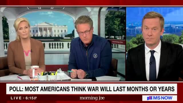 Scarborough: We Spend More Money on Nat’l Defense than the Next 16 Countries Combined, and Yet We’re Running Out of Stuff To Shoot at the Enemy