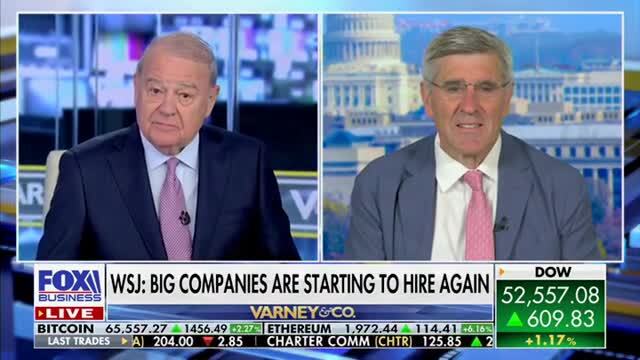 Steve Moore: AI Will Be a Major Plus for the U.S. Economy
