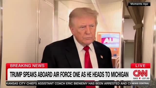 Trump: My Relationship with John Thune Is ‘Fine,’ But He’s ‘Got to Get His Job Done’