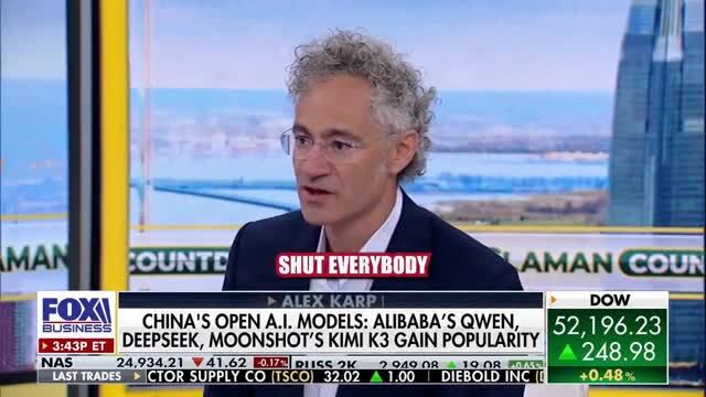 Palantir CEO Alex Karp Torches Europe’s Tech, Credits American Businesses: We Have a Template for What Doesn’t Work, ‘It’s Called Europe’