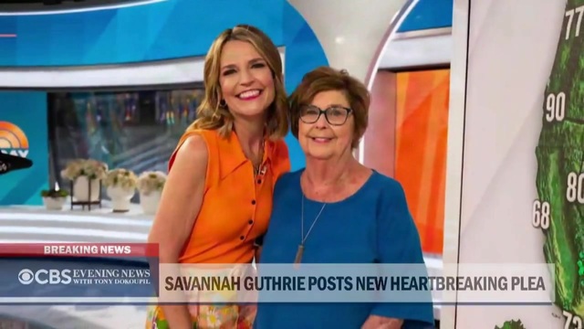 Savannah Guthrie Appealed to Mother’s Alleged Kidnappers to ‘Do the Right Thing:’ ‘Tell Us Where to Look for Her’