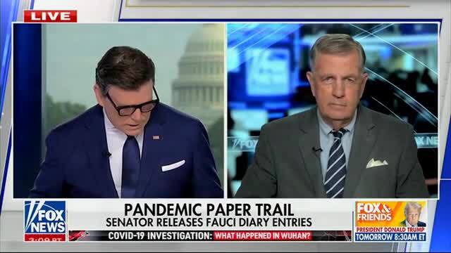 Brit Hume on Covid Amid Fauci’s Dairy Entries: He Didn’t Believe the Stuff He Was Saying, Brags About Getting N.Y. City to Shut Down