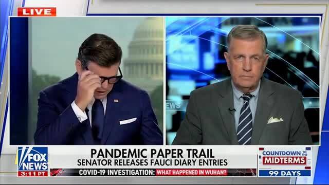 Brit Hume on Covid Origins Amid Hearing: Fauci Is Probably Glad That He Was Given a Pardon