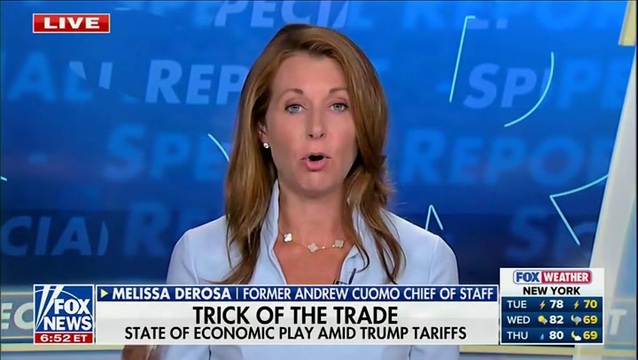 Melissa Derosa: ‘Trump Is Married to the Tariffs,’ He Has No Choice But to Sell Them, 68% Disapproves of the Handling of the Economy