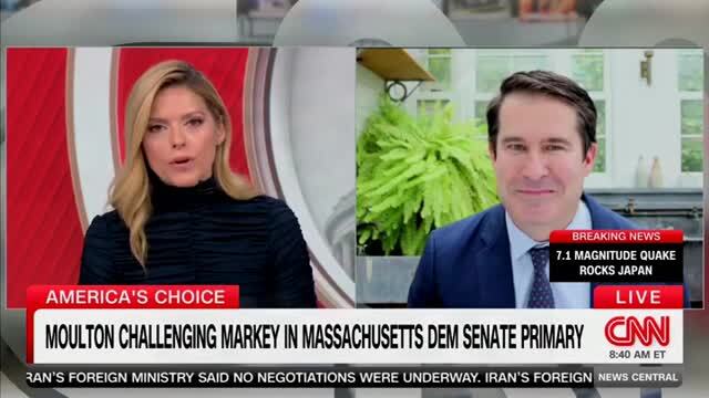 Rep. Moulton on Facing Sen. Markey: I Am the Real Progressive Because ‘Progressive Means Progress’