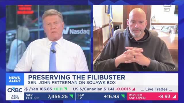 Sen. Fetterman: Communists Calling to Abolish Everything Is ‘Not Big Tent,’ ‘These Are Crazy People’