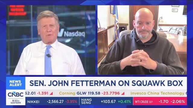 Dem Sen. Fetterman Calls Abdul El-Sayed ‘the Pontiac Platner … Running To Be the Head’ of Pro-Hamas Wing of the Party