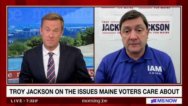 Troy Jackson Praises Graham Platner: ‘There’s No Doubt, Graham, You Know, Did a Great Job’