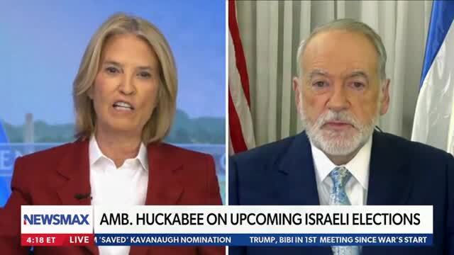 Mike Huckabee on Anti-Semitism Growing in the U.S.: ‘It Is Very Much on the Minds of Israelis’
