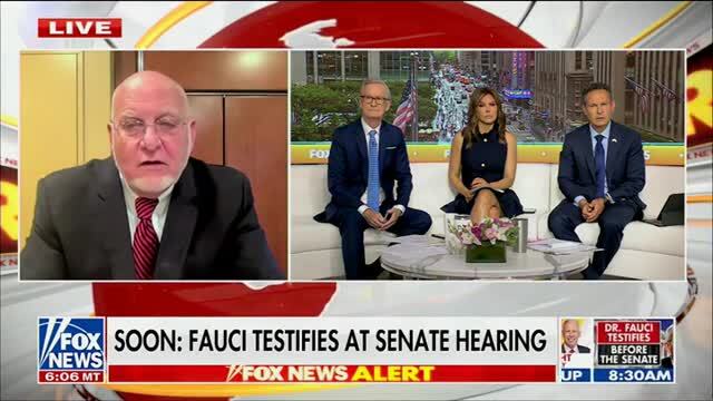 Fmr. CDC Dir. Redfield: Fauci ‘Intentionally Misled Congress ... and American Public’
