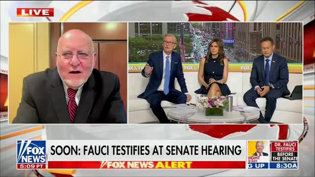 Fmr. CDC Dir. Redfield: The Best Thing Fauci Can Do Is Tell the Truth and Admit He Was Wrong