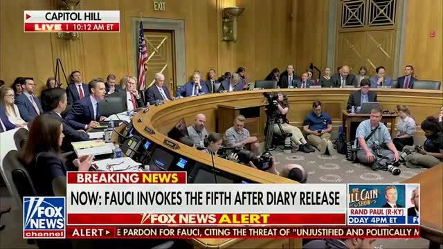 Sen. Hawley to Dr. Fauci: ‘You Have No Rights Under the Fifth Amendment Because You’ve Been Pardoned’