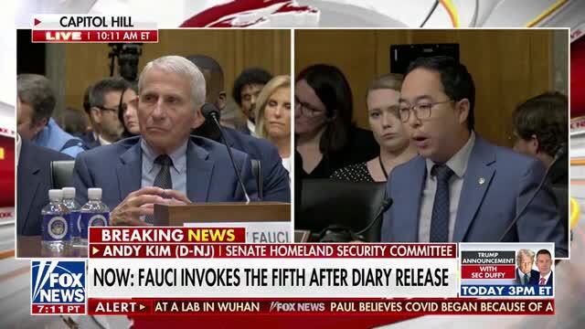 Dem Sen. Andy Kim Praises Dr. Fauci During His Senate Hearing by Reading Roosevelt’s ‘Man in the Arena’ Speech