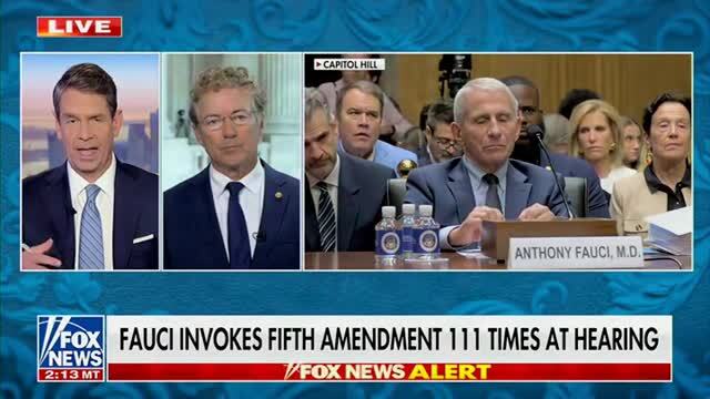 Rand Paul on Plan to Hold Fauci in Contempt: There Is a Possibility that We Go Directly to DoJ