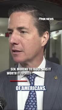 Sen. Moreno Rips Dr. Fauci: Does He Thinks It Was Worth Meeting ‘Kim Kardashian’ That He Destroyed the Lives of Millions of Americans