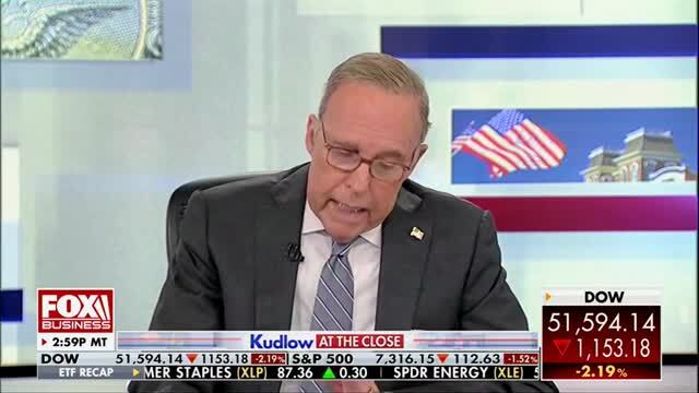 Kudlow: ‘It’s Time to Return to Major Combat Operation, Economic Strangulation and Covert Finding to Overthrow Make Regime Change’