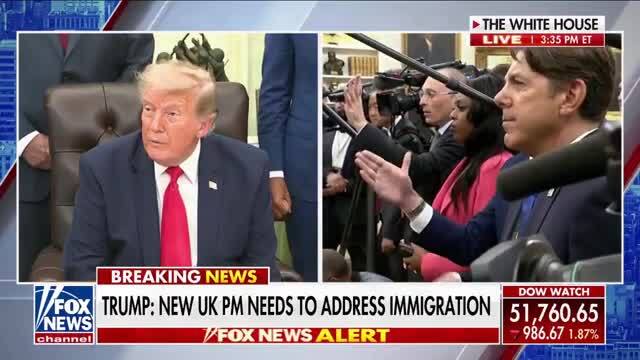Trump When Asked If Leader John Thune Is Still the Man for the Job Amid the SAVE Act: ‘Well, We’re Going to Find Out and I’ll Let You Know’