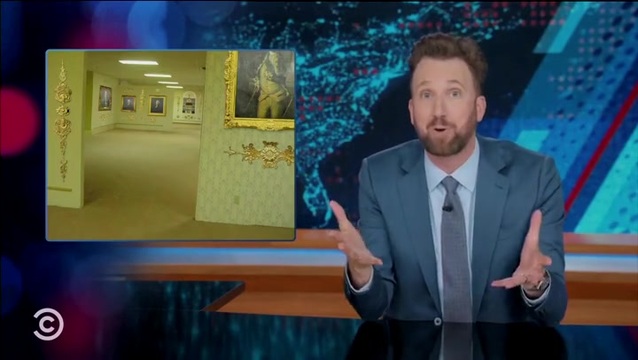 Jordan Klepper Mocks Lindsey Graham’s Eulogy Dedicated to ‘A** Kissing’ Trump: ‘A Perpetual Motion Machine of Chapped Lips and Lubricated Cheeks’