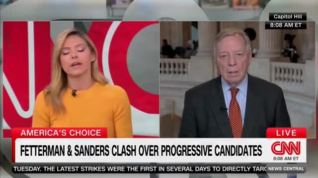 Dem Sen. Durbin: I Disagree that Socialists Are Hurting Us Ahead of the Midterms, We Need Them