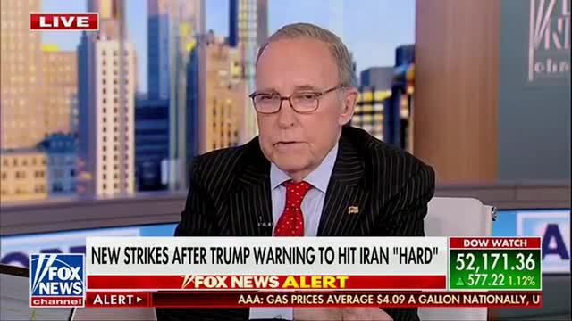 Kudlow: ‘I Think the President Is Going to Go Full Speed’ on Iran