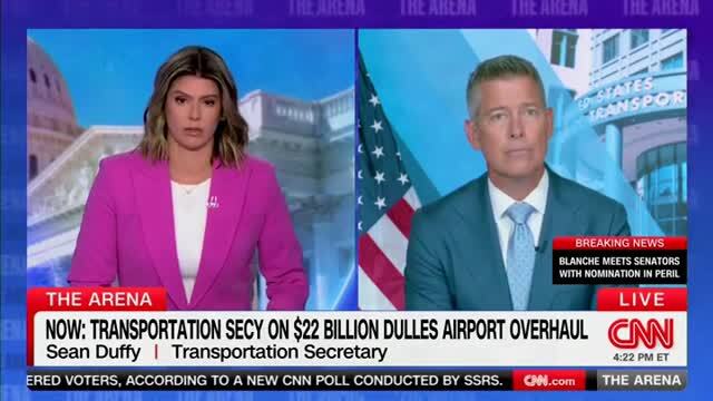 Transportation Sec. Duffy: ‘If I Could, I Would Probably Name [Dulles Airport] after President Trump’
