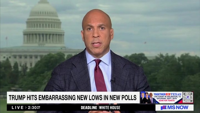 Dem Sen. Booker: ‘[Democrats] Have Been Feckless in Ways that Really Frustrate Me’