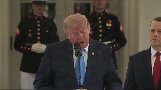 Trump: The Radical Left Wants More Migrants in 18-Wheelers, the Trump Admin Wants Safer Roads and More Jobs for the American Veteran