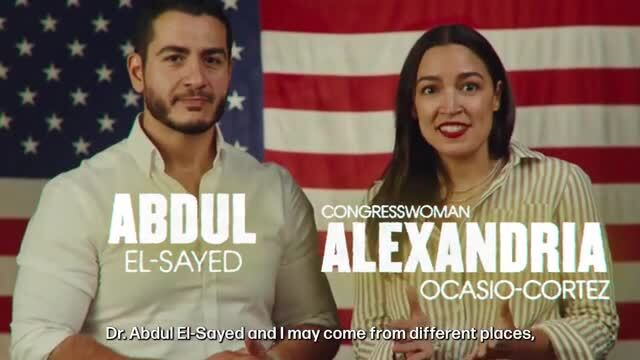 Abdul El-Sayed and AOC: We ‘May Come from Different Places But We’re Forged from the Same Fight’
