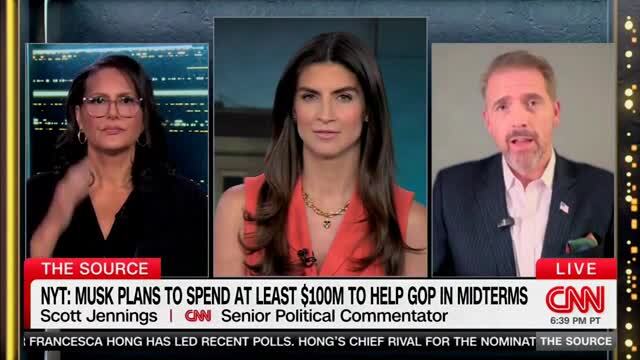 Scott Jennings on Elon Musk’s Plan to Spend at Least $100 Million to Help GOP in Midterms: ‘Thank, God’