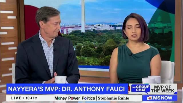 MS Now’s Haq Awards Dr. Fauci ‘MVP’ of the Week for ‘Standing up to Bullies’