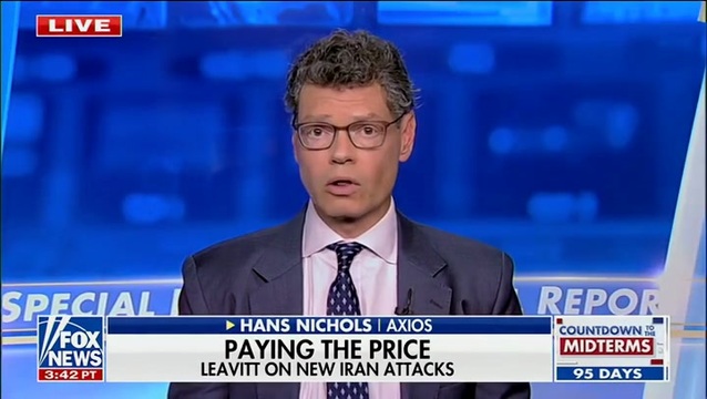 Hans Nichols on Trump: He Wants to Strike Iran, But There Are Some Regulators on It, and One Is the ‘Market’