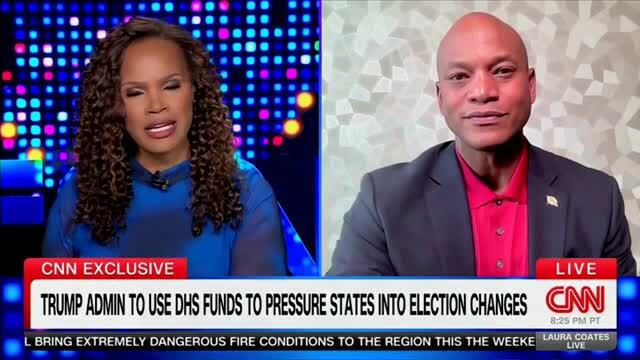 Gov. Wes Moore: ‘The President of the United States Continues To Try To Rig the Rules’