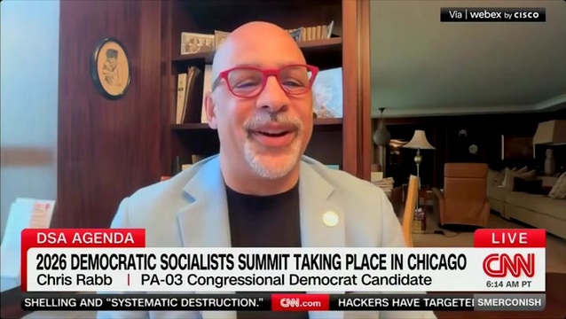 Democratic Socialist Chris Rabb: ‘The Reason We Have a Direct Election of U.S. Senators Is Because of Socialists’