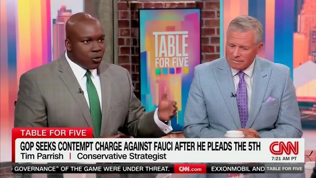 Conservative Strategist to CNN Panelist Saying Fauci Was Treated Disrespectfully at the Hearing: ‘You Don‘t Have To Be Worried About a Perjury Trap if You Tell the Truth Consistently’