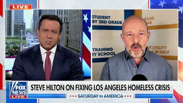 Steve Hilton on Fixing L.A. Homeless Crisis: ‘Get Them off the Streets and off Drugs’; ‘It Cannot Be a Choice, It Has To Be Mandatory’