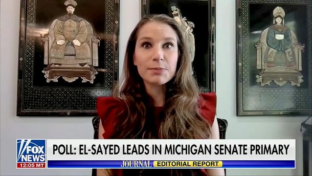 Allysia Finley on El-Sayed Amid Mich. Senate Race: Polls Show That He Does Not Have Much Support Among Working-Class People