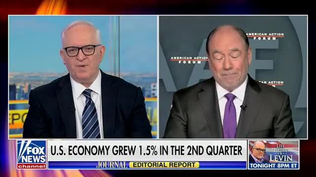 Holtz-Eakin on the Stock Market: It Puts the Risk in the Discretionary Categories
