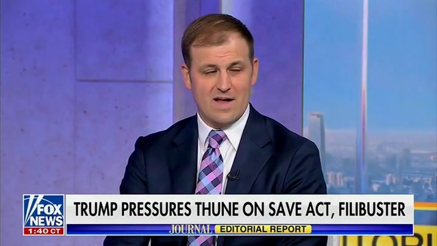 Kyle Peterson on Trump Pressing Leader John Thune Over the SAVE Act: He’s Arguing with the Wrong Guy