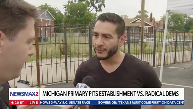 Reporter to Abdul El-Sayed: If You Win, Does That Undercut the Message that AIPAC Is Putting Its Thumb on the Scale?