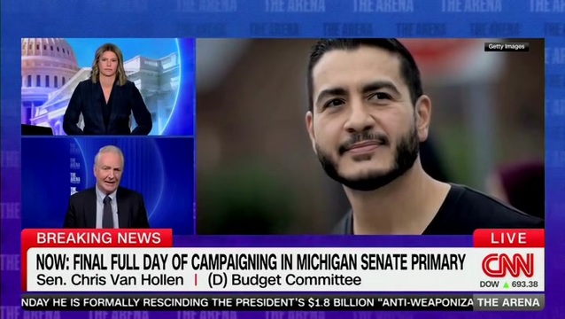 Sen. Van Hollen: Abdul El-Sayed Is ‘the Stronger Candidate’ in General Election; Washington ‘Does Need Shaking Up’