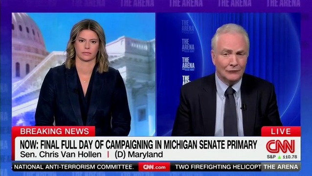 Sen. Van Hollen: Democratic Party Is a ‘Big Tent Party’; ‘We Should Make Room for People with Lots of Different Voices’