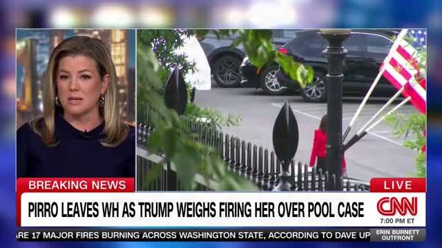 CNN: Jeanine Pirro Is Seen Leaving the White House with a ‘Big Box and a Big Briefcase’