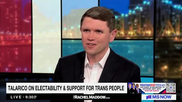 James Talarico Says Men in Women’s Sports Is a ‘Culture War Fight Designed to Tear Us Apart’