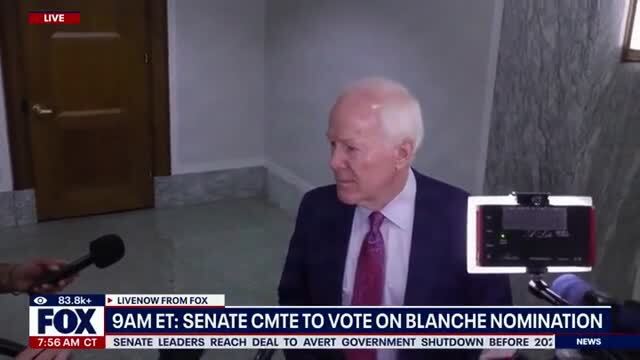 Sen. Cornyn: ‘The Order Rescinding the Creation of the Weaponization Fund Is Binding’