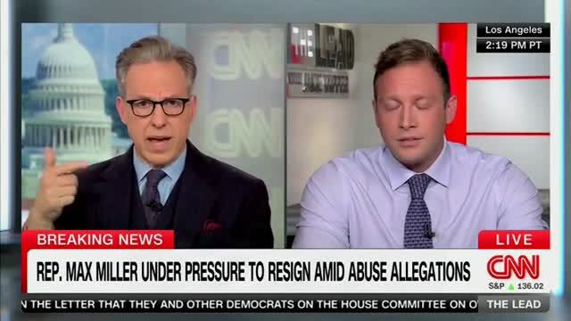 CNN’s Tapper to Rep. Max Miller: ‘When’s the Last Time You Ever Used Illegal Drugs?’