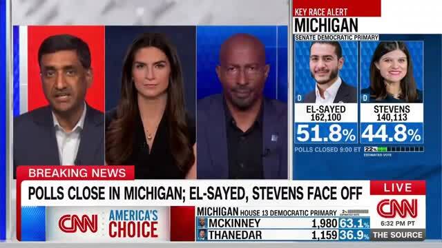 Van Jones on Abdul El-Sayed’s Win: ‘If You’re a Young Muslim Kid — Look at These Numbers, You Can Do Anything You Want in this Country’