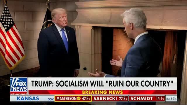 Trump Blasts Fake News Media for Not Talking About the Consequences of Socialist Policies