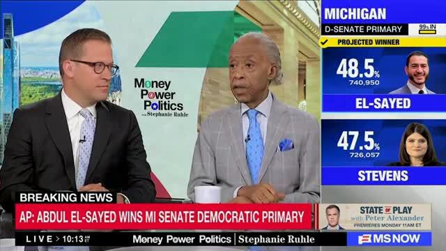 Al Sharpton: ‘It Would Be Wise’ for Abdul El-Sayed to Look at How Mamdani, AOC Did It