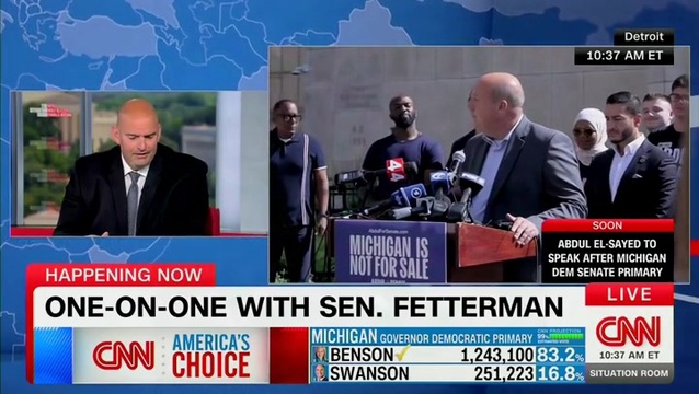 Fetterman on Fetterman: I Can’t Come Together with Someone Who Embraces People that Think America Deserved 9/11