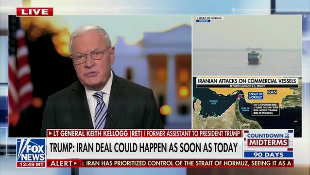 Gen. Keith Kellogg: You Just Don’t Trust the Iranians at All on Any Deal